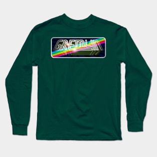 Gremlin Graphics Retro Video Games Logo Long Sleeve T-Shirt